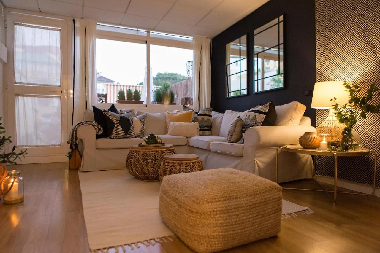 Sol Y Malaga - Designer Duplex Con Terraza Y Parking Apartment