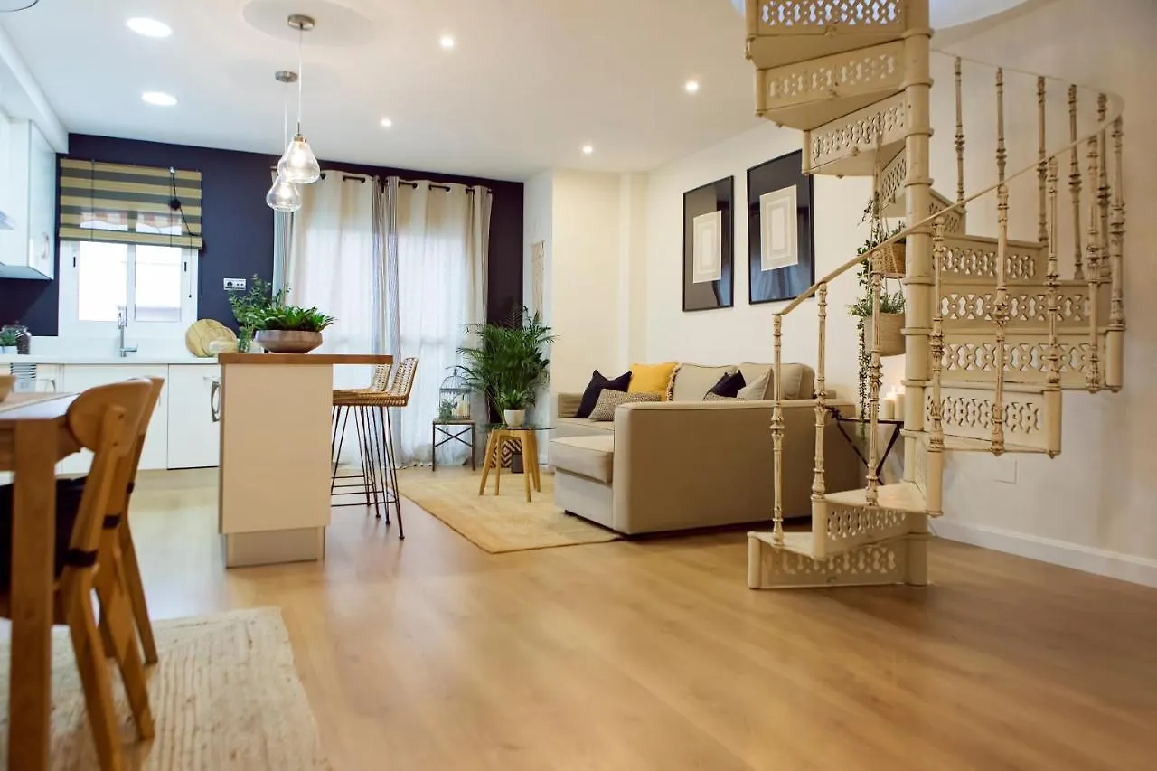 Sol Y Malaga - Designer Duplex Con Terraza Y Parking Appartement 0*,