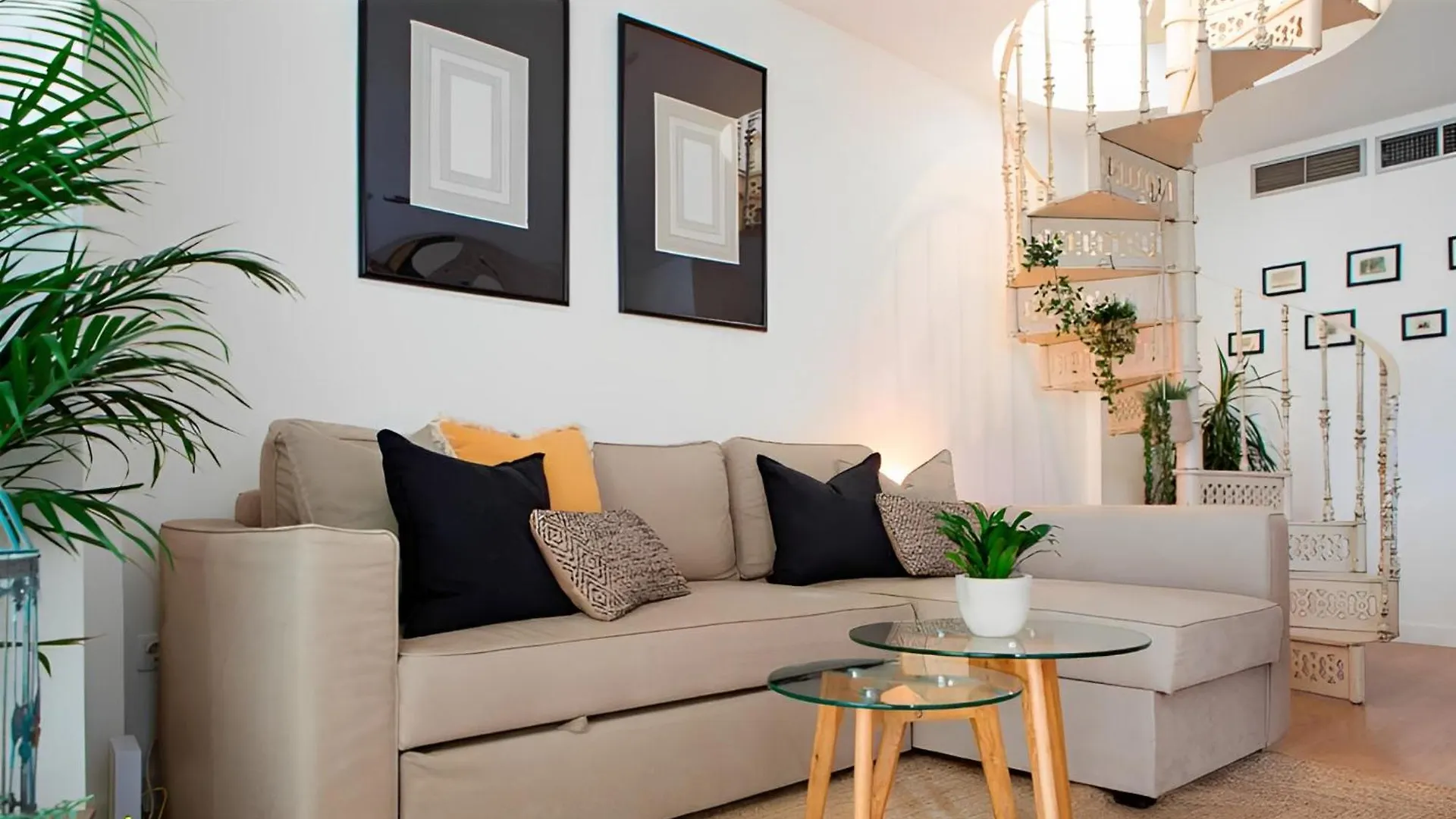 Sol Y Malaga - Designer Duplex Con Terraza Y Parking Appartement